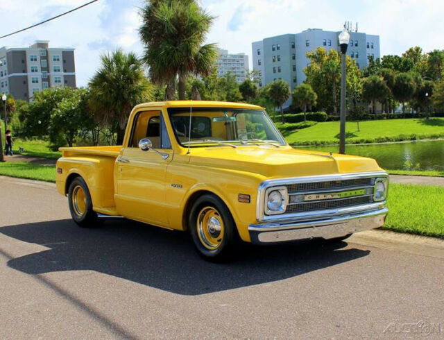 1969 Yellow Chevrolet C-10
