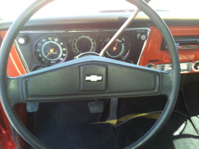 1969 Red Chevrolet C-10 Standard Cab Pickup