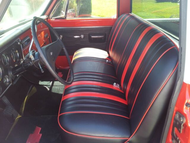 1969 Red Chevrolet C-10 Standard Cab Pickup