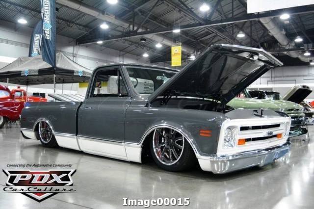 1969 Gray Chevrolet C-10 Standard Cab Pickup