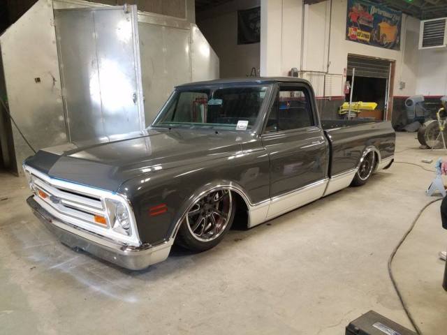 1969 Gray Chevrolet C-10 Standard Cab Pickup