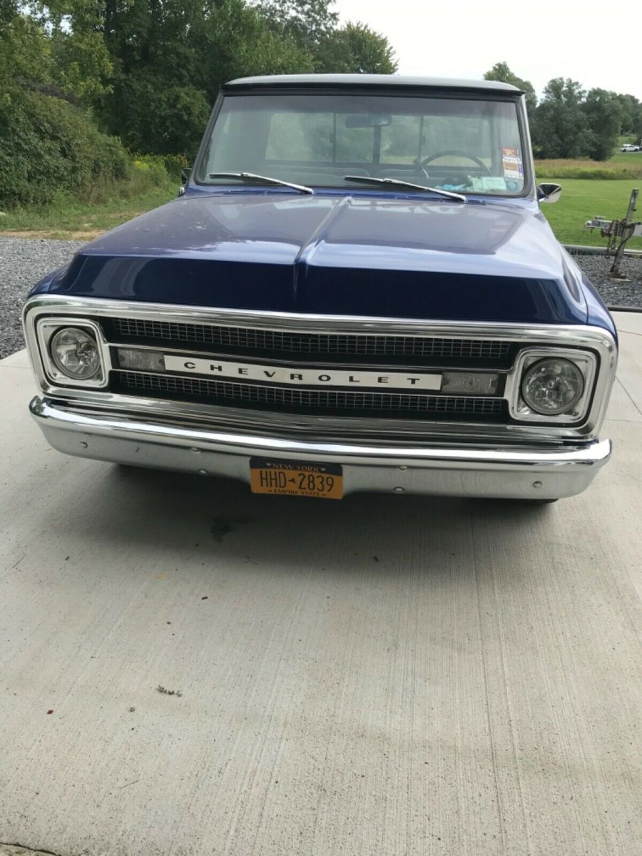 1969 Blue Chevrolet C-10 Cab & Chassis
