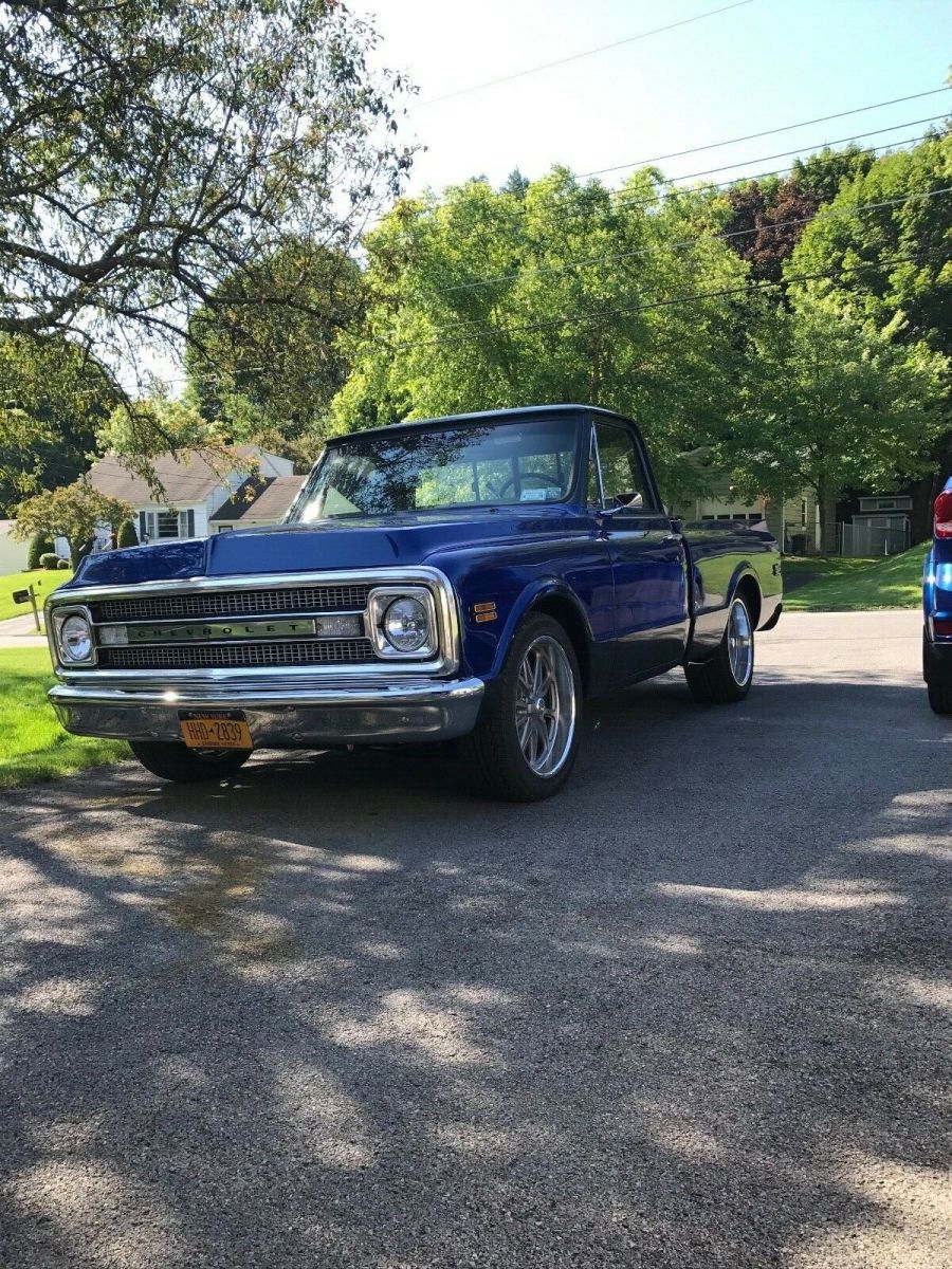 1969 Blue Chevrolet C-10 Cab & Chassis