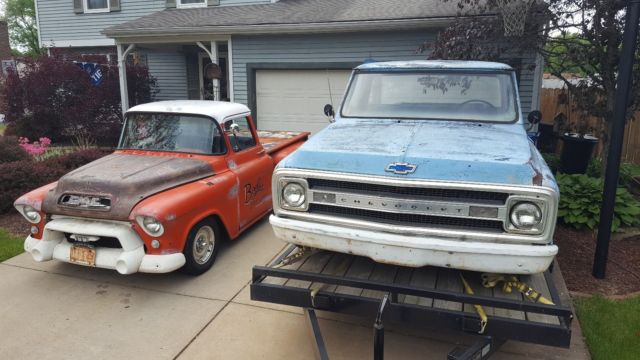 1969 Blue Chevrolet C-10 Standard Cab Pickup