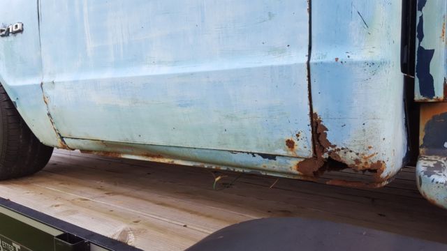 1969 Blue Chevrolet C-10 Standard Cab Pickup