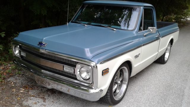 1969 Blue Chevrolet C-10