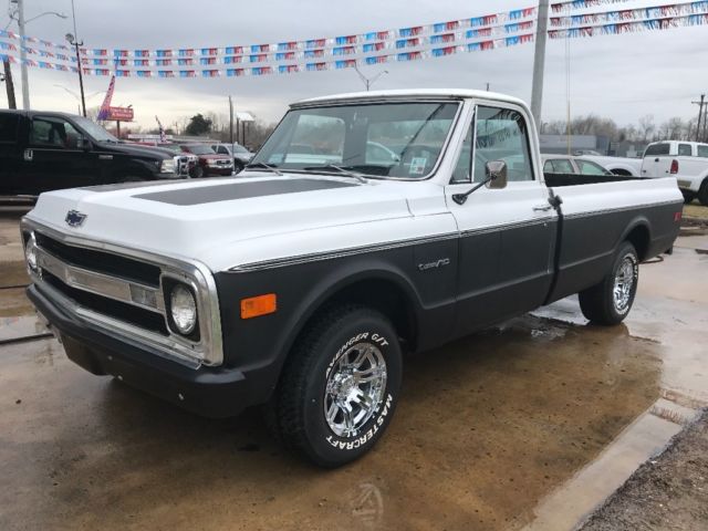 1969 Black Chevrolet C-10 Standard Cab Pickup
