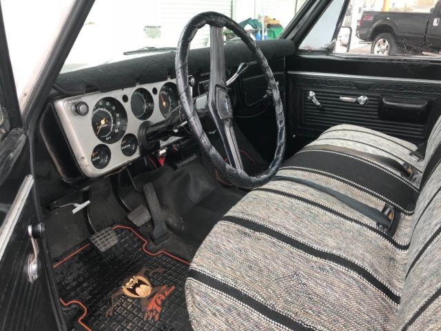 1969 Black Chevrolet C-10 Standard Cab Pickup