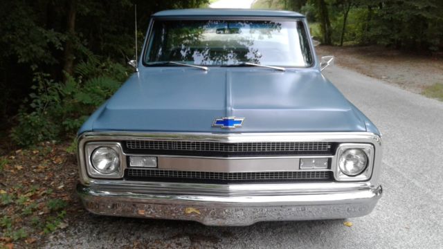 1969 Blue Chevrolet C-10