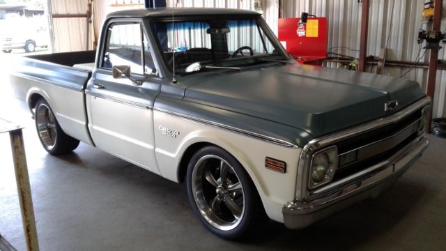 1969 Blue Chevrolet C-10