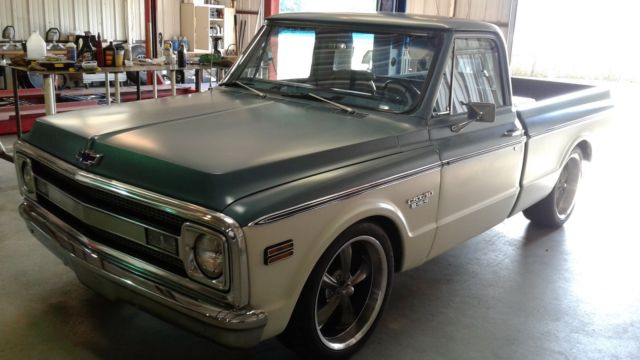 1969 Blue Chevrolet C-10