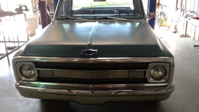 1969 Blue Chevrolet C-10