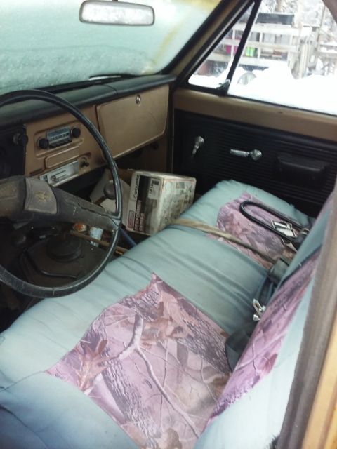 1969 Gold Chevrolet C-10 Short Bed Step Side