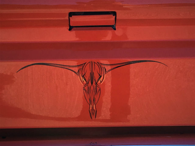 1969 Orange Chevrolet C-10 Short Bed 