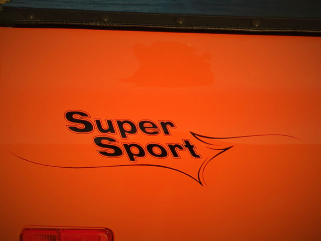 1969 Orange Chevrolet C-10 Short Bed 