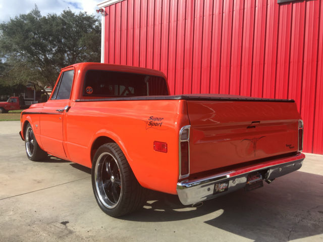 1969 Orange Chevrolet C-10 Short Bed 