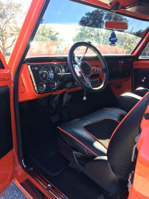 1969 Orange Chevrolet C-10 Short Bed 