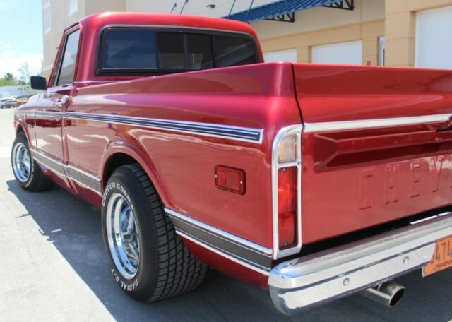 1969 Red Chevrolet C-10 Standard Cab Pickup