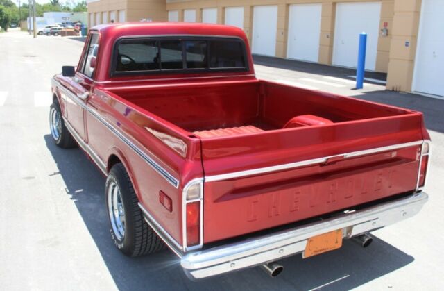 1969 Red Chevrolet C-10 Standard Cab Pickup