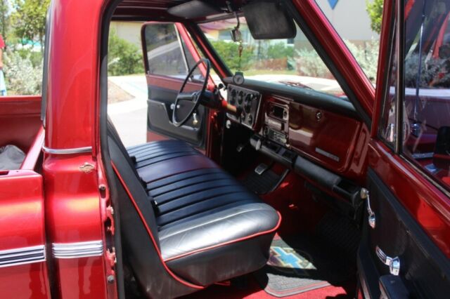 1969 Red Chevrolet C-10 Standard Cab Pickup