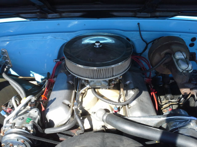 1969 Blue Chevrolet C-10 Standard Cab Pickup
