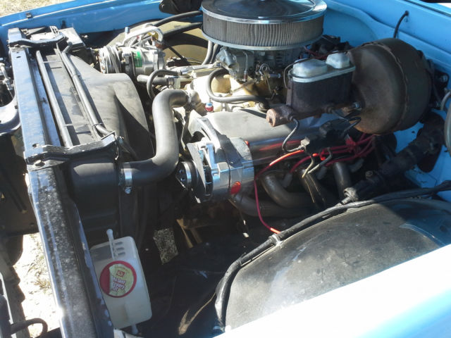 1969 Blue Chevrolet C-10 Standard Cab Pickup