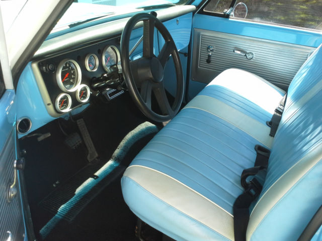 1969 Blue Chevrolet C-10 Standard Cab Pickup