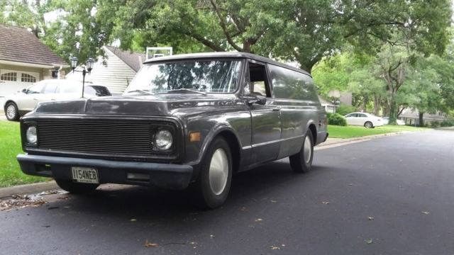 1969 Silver Chevrolet Suburban Extended Passenger Van