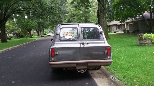 1969 Silver Chevrolet Suburban Extended Passenger Van