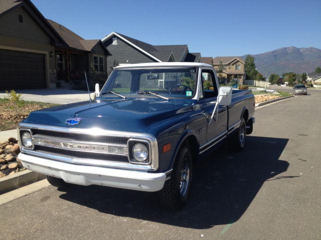 1969 Blue Chevrolet C/K Pickup 2500