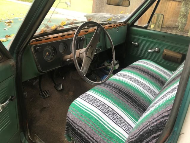 1969 Green Chevrolet C-10