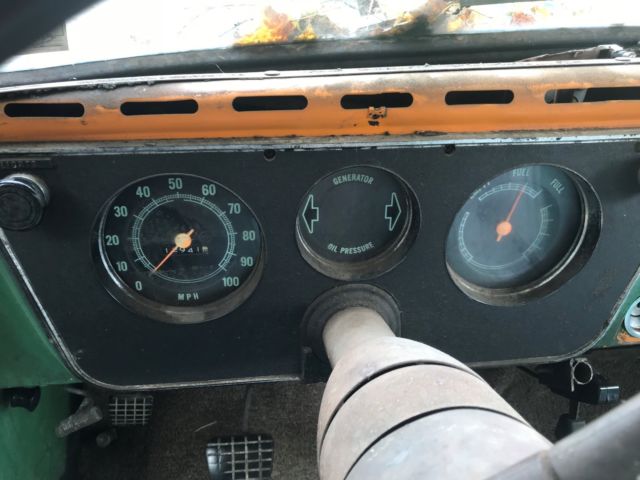 1969 Green Chevrolet C-10