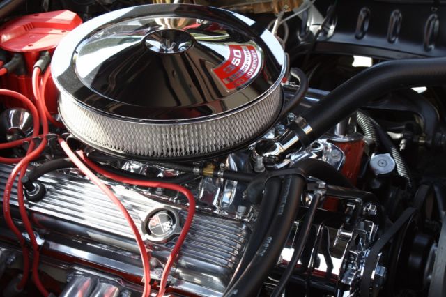 1969 Red Chevrolet Camaro Convertible