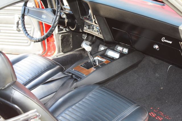 1969 Red Chevrolet Camaro Convertible