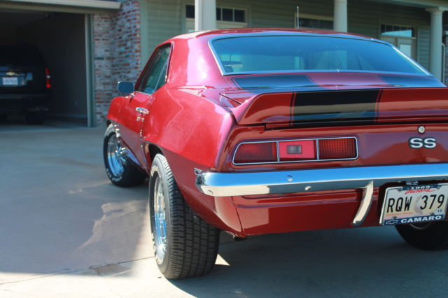 1969 Red Chevrolet Camaro Coupe