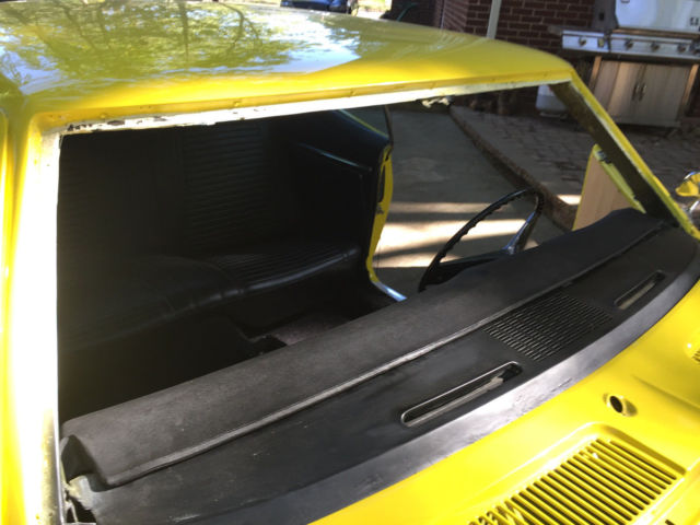 1969 76 Corvette Yellow Chevrolet Camaro Coupe