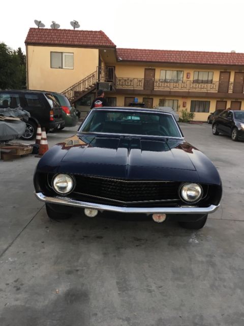 1969 Blue Chevrolet Camaro Coupe