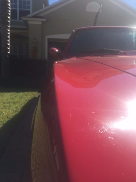 1969 Red Chevrolet Camaro Coupe