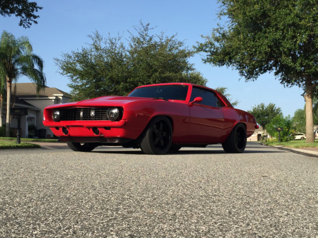 1969 Red Chevrolet Camaro Coupe