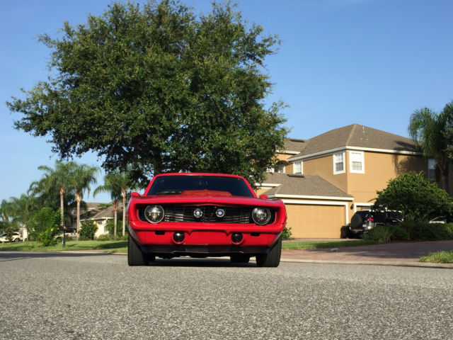 1969 Red Chevrolet Camaro Coupe