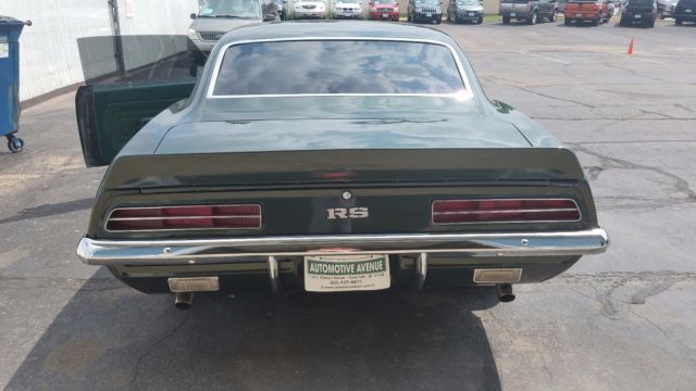 1969 FATHOM GREEN Chevrolet Camaro