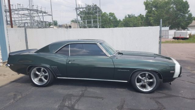 1969 FATHOM GREEN Chevrolet Camaro