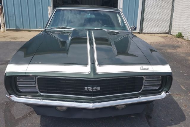 1969 FATHOM GREEN Chevrolet Camaro