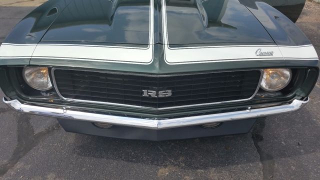 1969 FATHOM GREEN Chevrolet Camaro