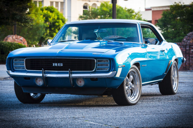 1969 FATHOM GREEN Chevrolet Camaro