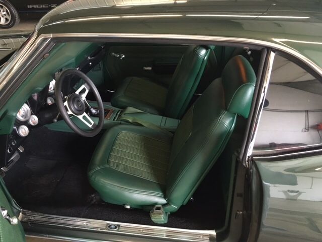 1969 FATHOM GREEN Chevrolet Camaro