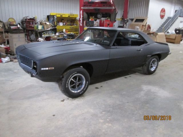 1969 Red Chevrolet Camaro Coupe
