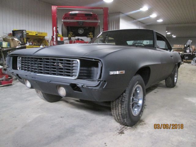 1969 Red Chevrolet Camaro Coupe