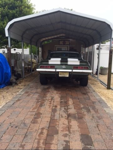 1969 Green Chevrolet Camaro Coupe