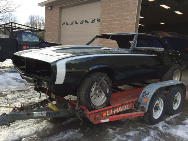 1969 Fathom Green Chevrolet Camaro Coupe